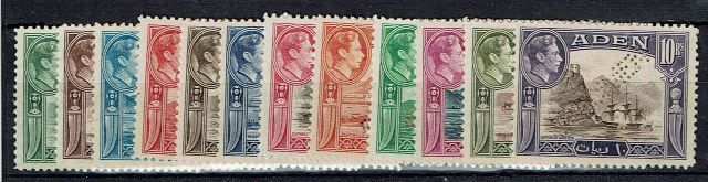 Image of Aden SG 16S/27S UMM British Commonwealth Stamp